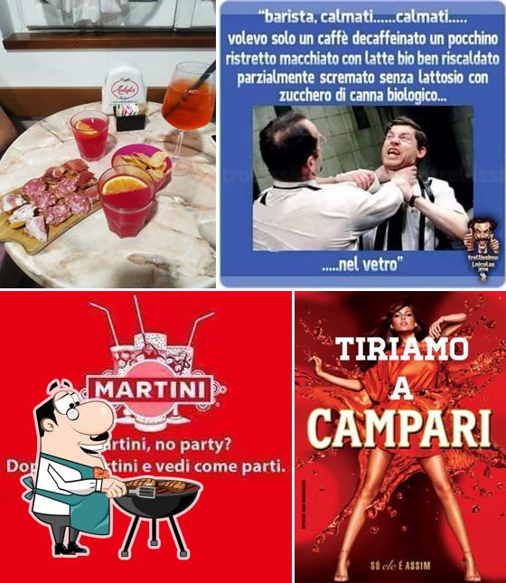 Ordina i piatti di carne a Bar Tabacchi Barlafus