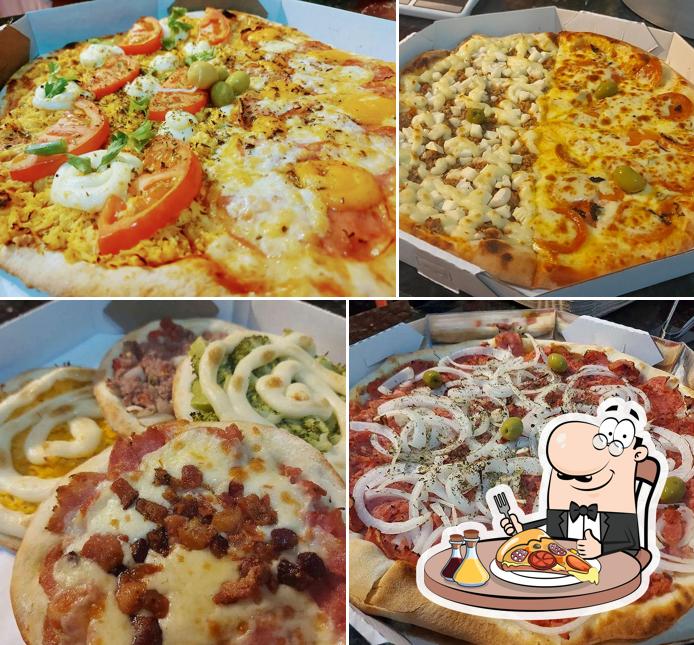 No Red Rex Pizza, você pode degustar pizza