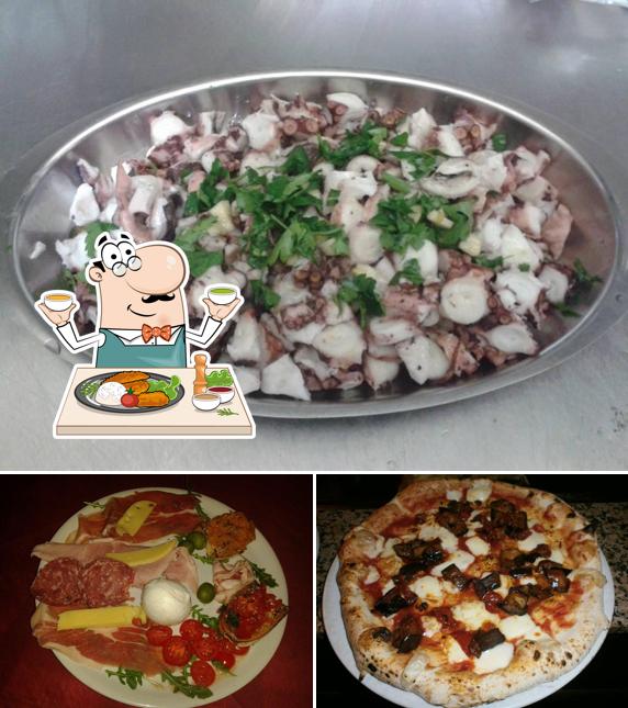 Platti al Pizzeria Cipster