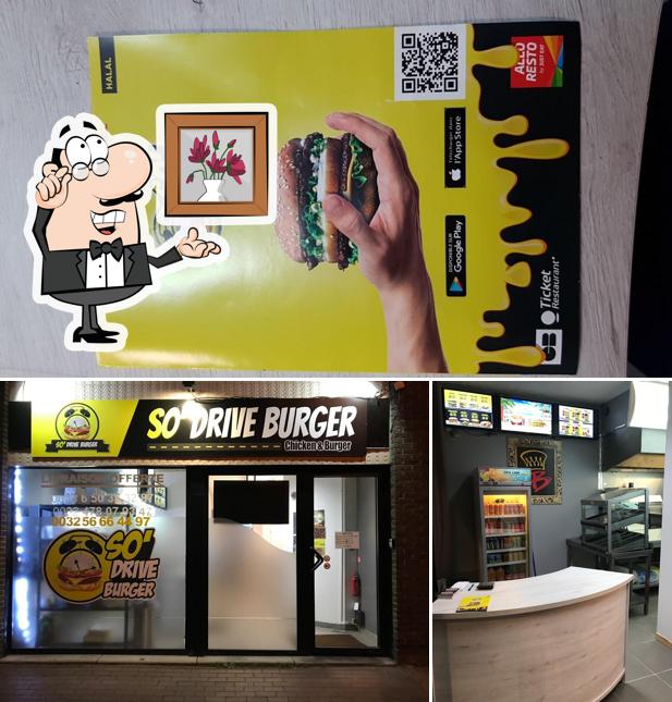 L'intérieur de So Drive Burger