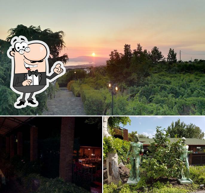 Puoi goderti l'aria fresca dal dehors di Ristorante Gianni al Vesuvio