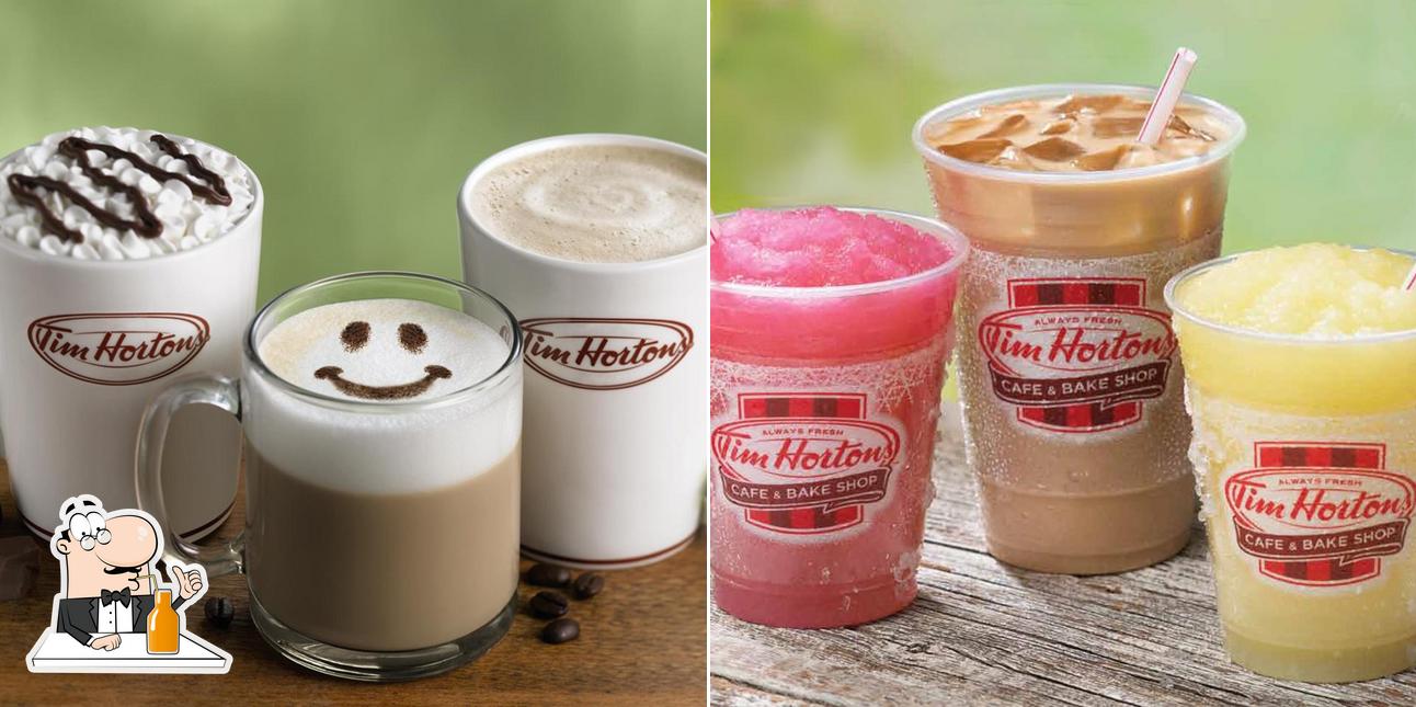 Profitez d'un verre à Tim Hortons