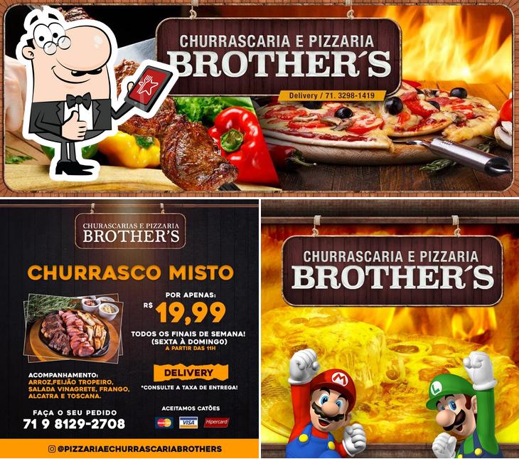 Look at this picture of Brothers Churrascaria e Pizzaria