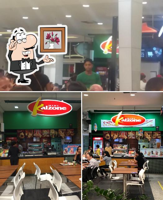 O interior do Mini kalzone - Shopping Recife