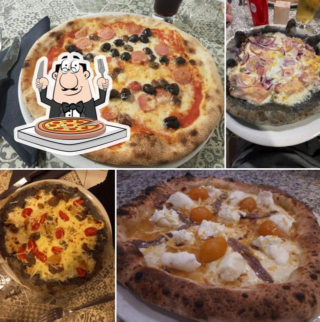 Ordina tra le svariate varianti di pizza