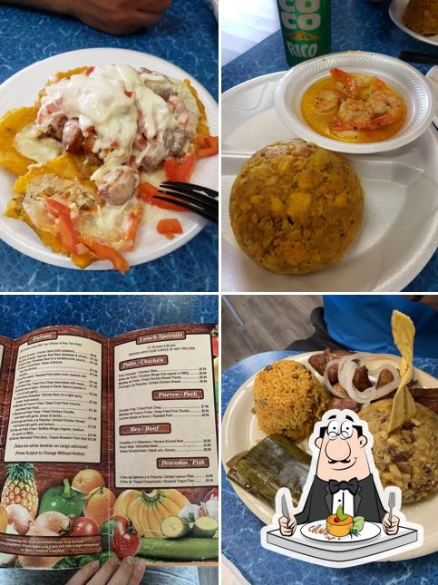 Блюда в "El Pilón Caribbean Cuisine"