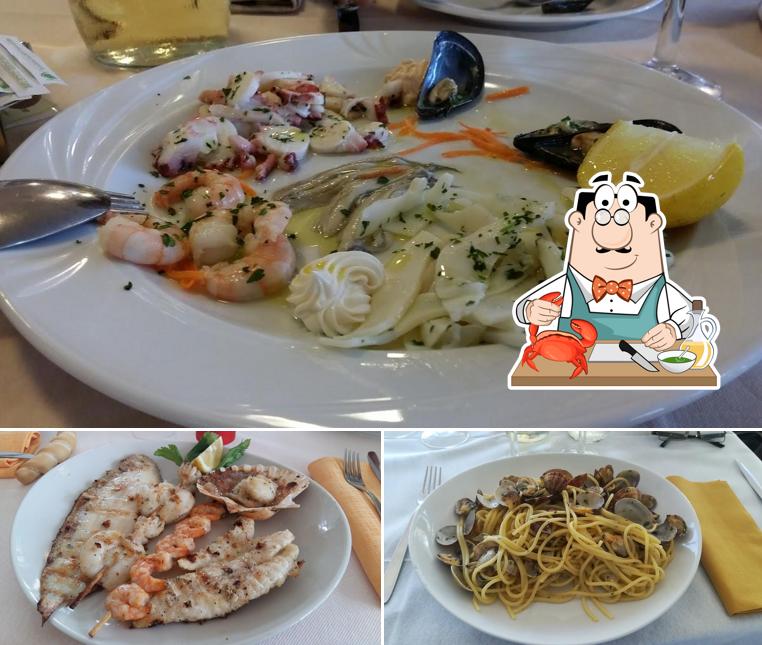 Prova la cucina di mare a Ristorante Pizzeria Casa Bianca