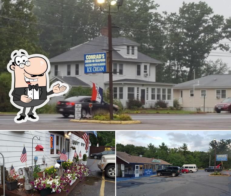 CONRAD'S DRIVEIN SEAFOOD in Lunenburg Restaurant menu and reviews