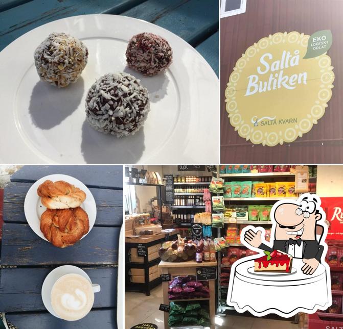 "Saltå Kafé" представляет гостям большой выбор десертов