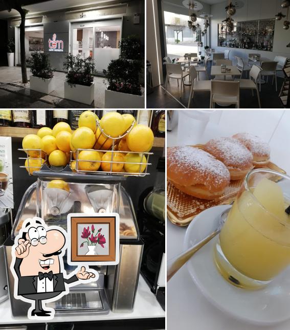 Questa è la immagine che mostra la interni e cibo di Caffè Ristretto