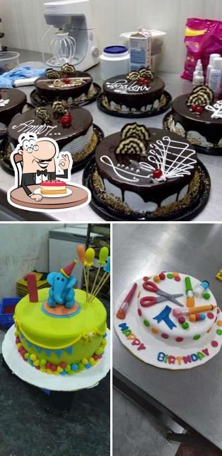 See this pic of Kumar Bakery