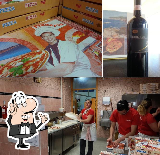 La Case à Pizza is distinguished by interior and wine