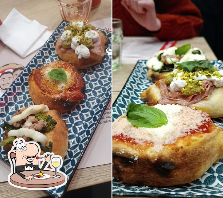 Cibo al I Professori della Pizza