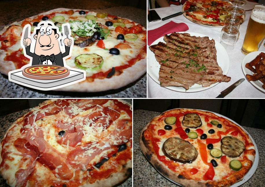 Scegli una pizza a Il Cortiletto