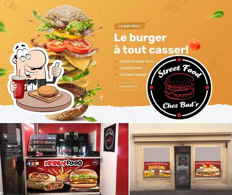 Essayez un hamburger à Issenfood