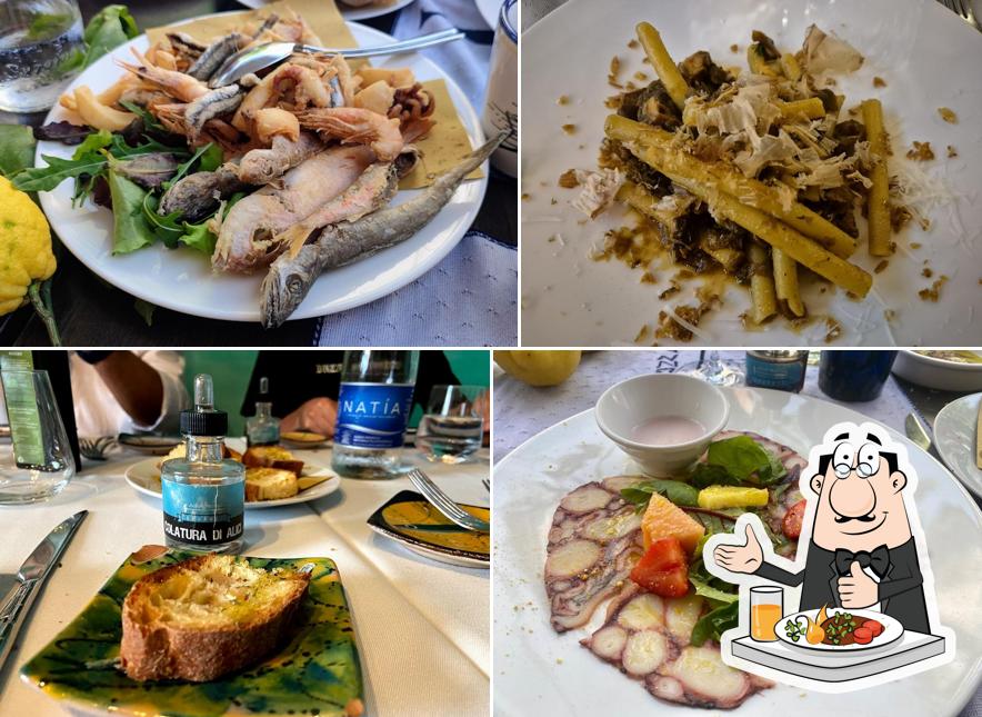 Cibo al Ristorante Acquapazza Cetara