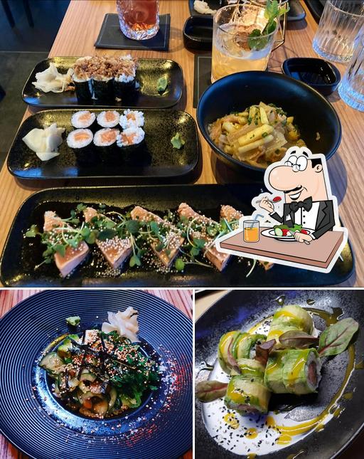 Essen im Schilling Roofbar (Nikkei Sushi & Modern Cocktails)