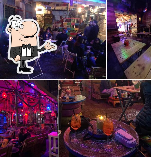 Dai un'occhiata agli interni di Shanti Art Music Bar