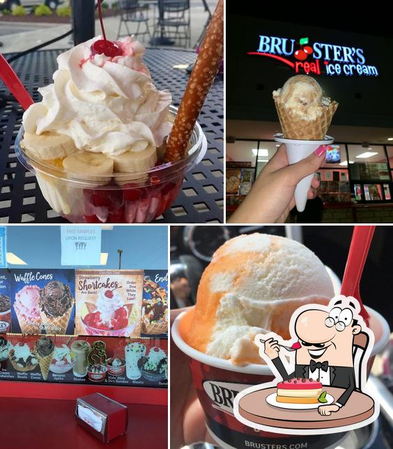 Bruster's Real Ice Cream serves a range of sweet dishes