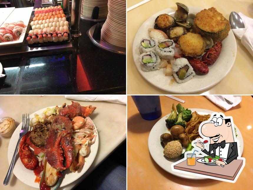 Food at Flaming Grill & Buffet