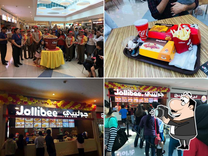 Look at the photo of Jollibee Mushrif Mall