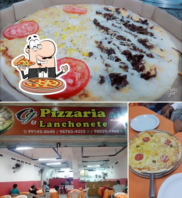 Peça pizza no CG Pizzaria & Lanchonete