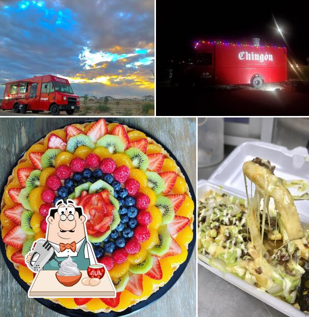 Chingon provides a variety of sweet dishes