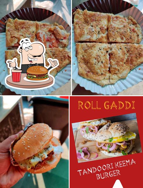 Hamburger at Roll Gaddi