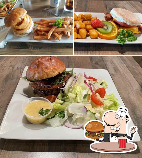 Faites-vous plaisir avec un hamburger à Tilted Tap Bar & Grill