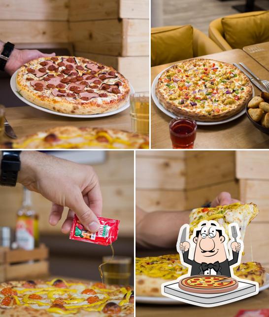 A Pizza Time Villejuif, vous pouvez essayer des pizzas