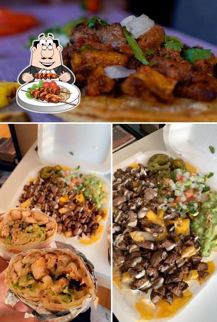 Food at Los Tacos & Desserts