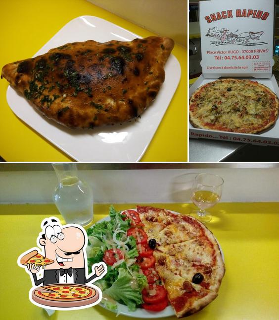 Commandez des pizzas à Pizzeria Rapido Pierre Prenot