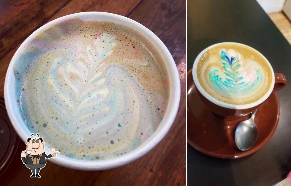 Glitter Bean Cafe offers a variety of drinks