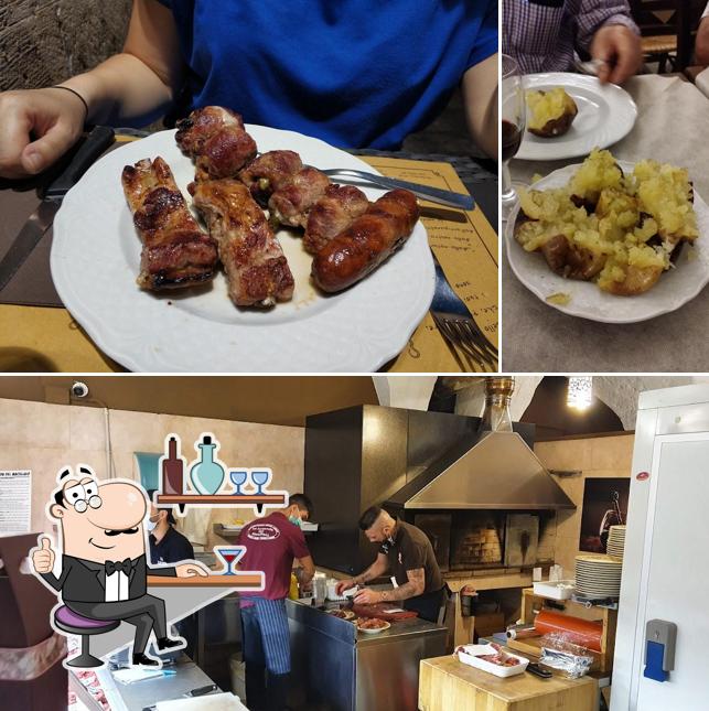 Gli interni di La Locanda Del Macellaio