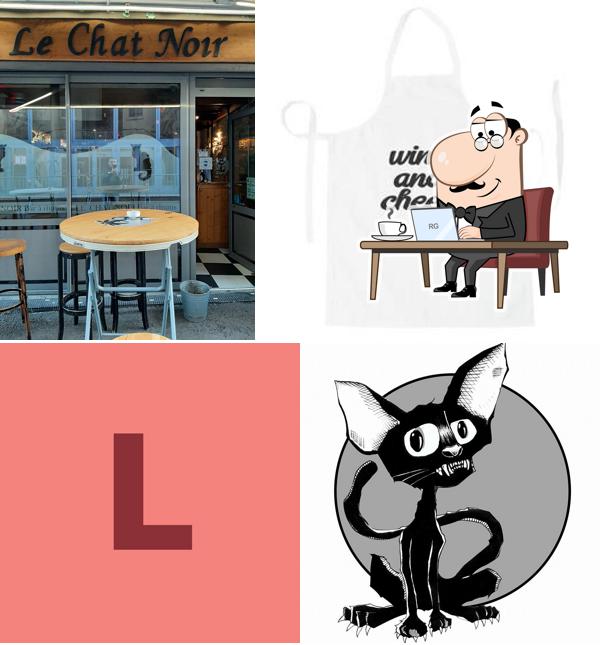 L'intérieur de Le Chat Noir