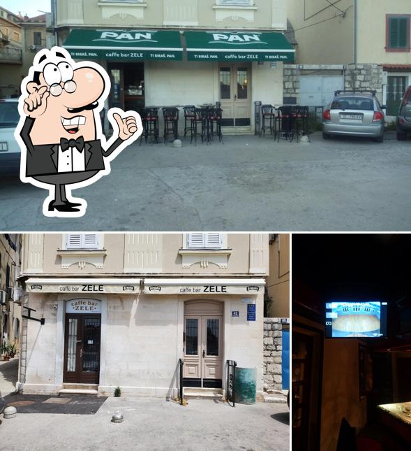 Gli interni di Zele Bar Cafe