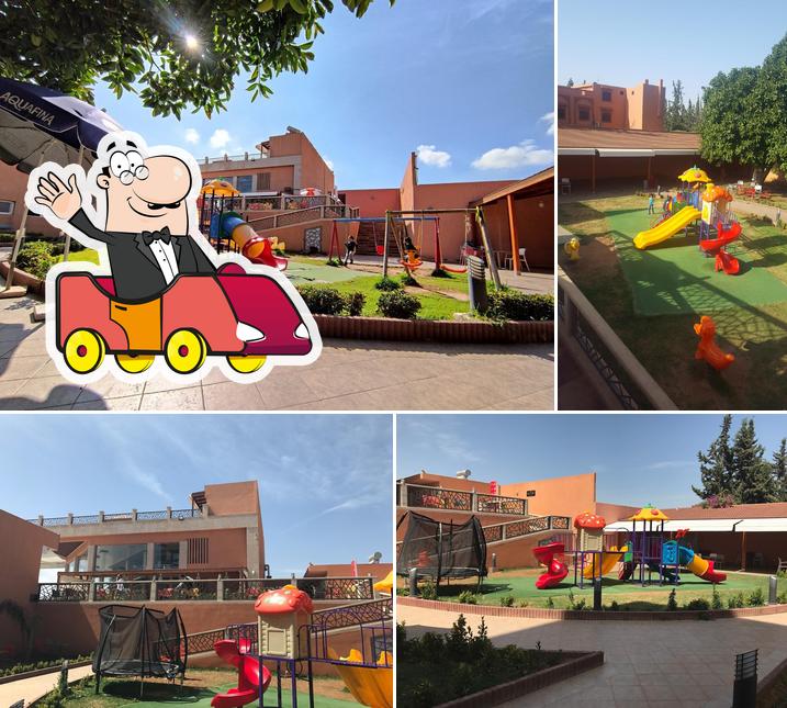 Espace El Amraoui : Café, Glacier, Restaurant, Pizzeria, Grillades & Jeux pour enfants.