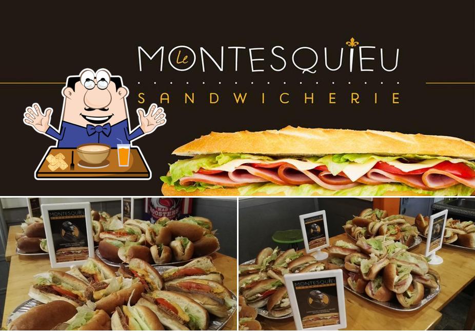 Nourriture à Le Montesquieu - Sandwicherie