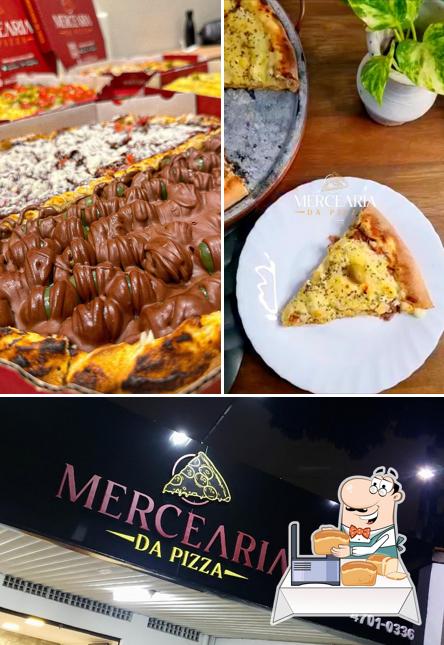 Pão-com-alho em Mercearia da Pizza