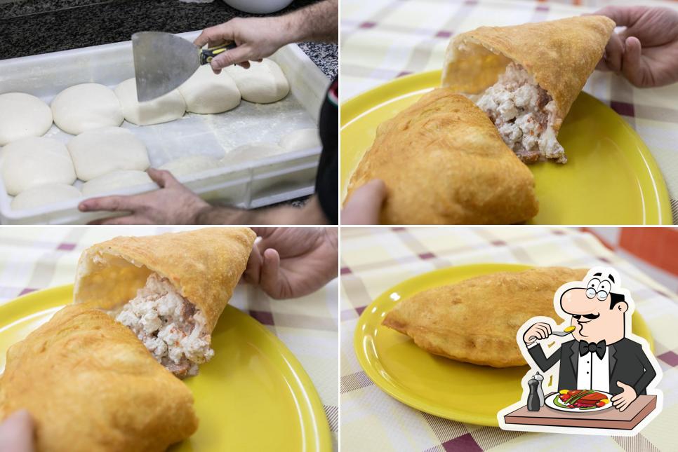 Platti al Fatte na pizza