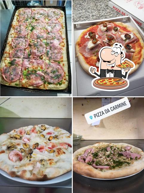 Prenditi tra le molte varianti di pizza