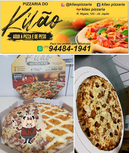 Comida em Kilão Pizzaria