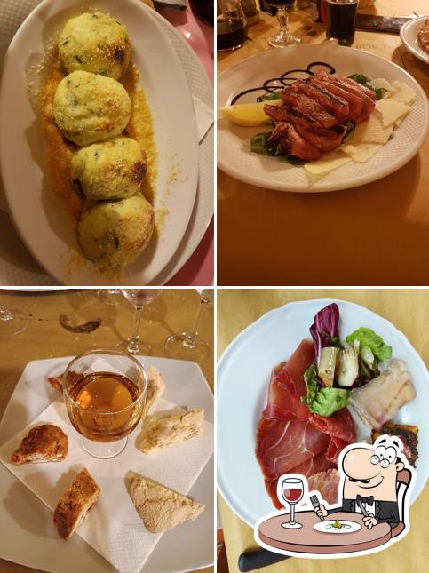 Platti al Vecchia Osteria Cacio E Vino