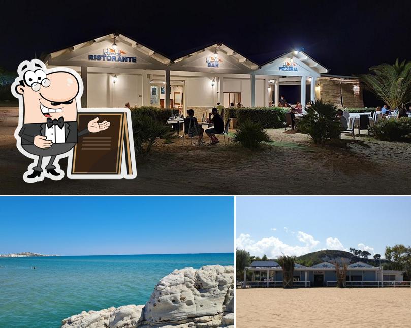 Gli esterni costituiscono una caratteristica importante di Tre Vele Ristorante Vieste, Bar Vieste, Pizzeria Vieste