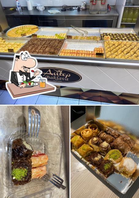 Food at Antep Baklava