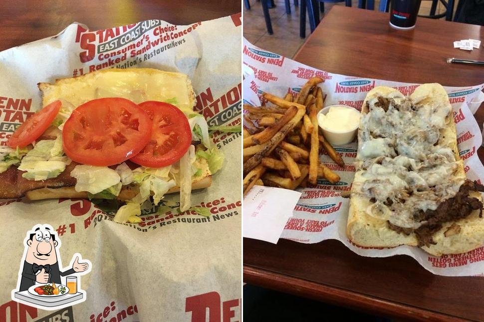 Food at Penn Station East Coast Subs