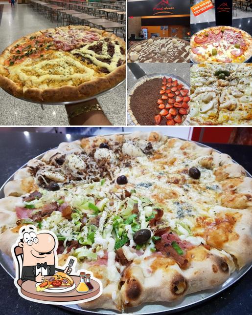 Peça diversos tipos de pizza