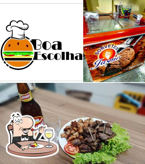 Comida em Lanchonete Boa Escolha