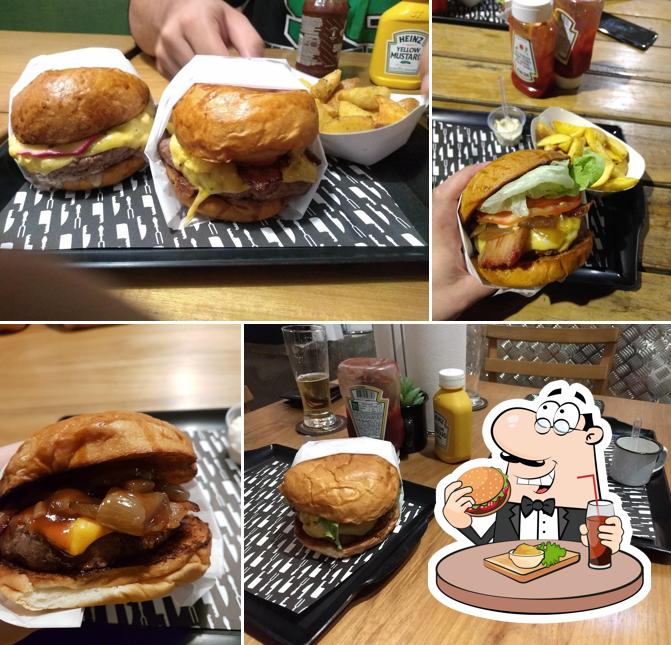 Os hambúrgueres do Rock Grill Hamburgueria irão satisfazer diferentes gostos