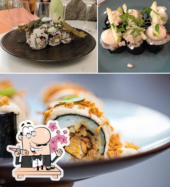 Order different sushi options